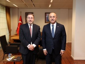 Bakan Çavuşoğlu, Brüksel’de Ab Ve Bm Temsilcileri İle Görüştü