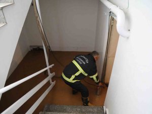 Büyükşehir, Su Baskınına Anında Müdahale Etti