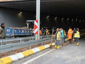 Şanlıurfa’da 5 Kişinin Öldüğü Kavşakta Bakım Ve Onarım Çalışmaları Tamamlandı