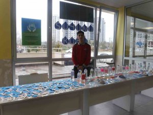 Öğrenciler, Hazırladıkları Kartlarla Suyun Önemine Dikkat Çekti