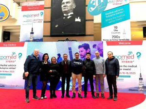 Zbeü Hastanesi Yönetimi 30. Expomed Eurasia’ya Katıldı