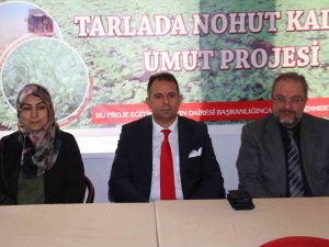 Elazığ’da ‘Tarlada Nohut Kadına Umut’ Projesi Gerçekleştirildi