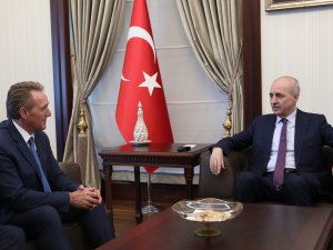 Abd Büyükelçisi Flake, Ak Parti Genel Başkan Yardımcısı Kurtulmuş İle Görüştü