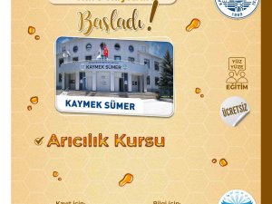 Büyükşehir Kaymek’ten Arıcılık Kursu