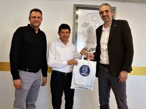 Tbf Asbaşkanı Beşok, Başkan Özcan’la Bir Araya Geldi