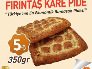 Balıkesir’de Fırıntaş’ın Ramazan Pidesi 5 Lira