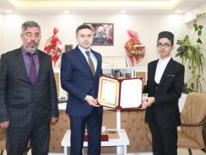 Hafızlar Belgelerini Kaymakam Zeyrek’den Aldılar