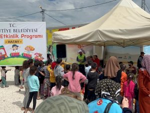 Yakutiye Belediyesi’nden Hatay’da ’Çocuk Etkinlik Programı’
