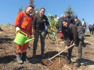 Erdemli’de Deprem Şehitleri Hatıra Ormanına İlk Fidanlar Dikildi