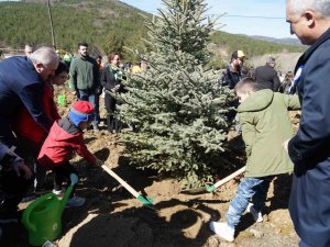 Kastamonu’da Fidanlar Depremzedeler İçin Dikildi