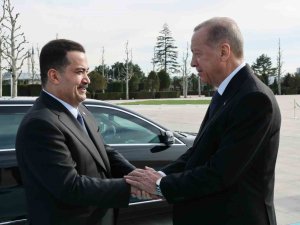 Cumhurbaşkanı Erdoğan, Irak Başbakanı Es-sudani’yi Resmi Törenle Karşıladı
