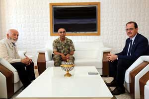 Bayburt Garnizon Komutanından Rektör Coşkun’a İade-i Ziyaret
