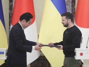 Zelenskiy, Japonya Başbakanı Kishida İle Bir Araya Geldi