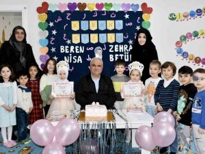 Minikler Kur’an-ı Kerim’e Geçmenin Sevincini Yaşadı