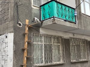 Hayvansever Kadın Yaptırdığı Ahşap Merdivenle Evinin Kapılarını Sokak Kedilerine Açtı