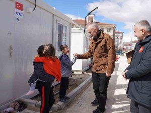 Kahramanmaraş Afşin’de Konteynerkentte Yaşam Başladı
