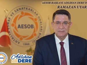 Aesob Başkanı Adlıhan Dere’den Ramazan’da "Merdiven Altı" Uyarısı