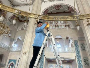 Çorum’da Cami Ve Mescitler Temizlendi