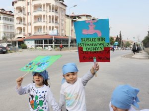 Anaokulu Öğrencileri Suyun Önemine Dikkat Çekti