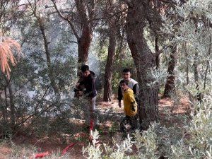 Kuşadası’nda Okul Öğrencilerinin Yangınla İmtihanı