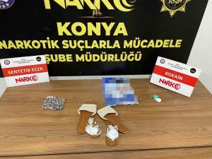 Kargoyla Gelen Terlikten Kokain Çıktı