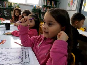 Erkilet Kütüphanesi’nde Minikler Yaşlılara Saygı Haftası Etkinliği Düzenledi