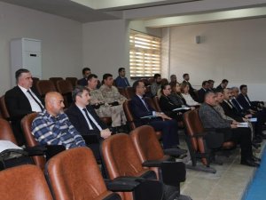 Tunceli’de Kadına Yönelik Şiddetle Mücadele Toplantısı