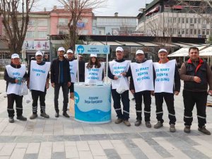 Uşak Belediyesinden Su İçin Farkındalık Etkinliği