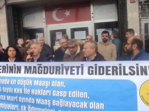 Fatih Unkapanı’nda Sgk Çalışanları İş Bıraktı