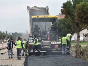 Balıkesir Büyükşehir’den Susurluk Ve İ̇vrindi’ye Sıcak Asfalt