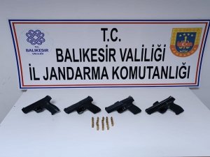 Balıkesir İ̇l Jandarma Komutanlığınca Silah, Mühimmat İmal Ve Ticaretine Operasyon