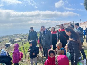 Geleceğe Nefes Olacak Fidanlar Minik Ellerle Toprakla Buluştu