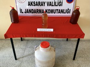 Aksaray’da Sahte Alkol Ele Geçirildi