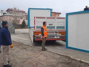 Batman’dan Kahramanmaraş’a Eğitim Köprüsü: Konteyner Sınıflar Göksun İlçesine Ulaştırıldı