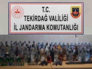 Evde 260 Litre Kaçak İçki Ele Geçirildi