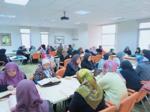 Pursaklar’da Hanımlar Mukabele Programında Bir Araya Geldi