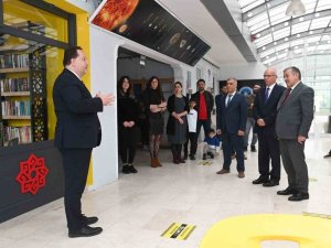 Karesi Belediyesi’nden Bilsem’e Kütüphane