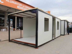 Malatya’da Deprem Sonrası Prefabrik Evlere İlgi Arttı