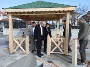 Başkan Özlü Çalışmaları Yerinde İnceledi