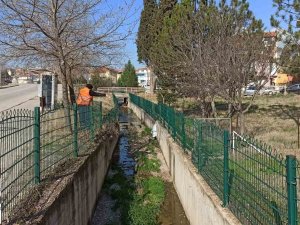 Gediz’de Larva İle Mücadele Devam Ediyor