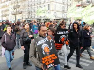 Fransa’da Göç Yasası Protesto Edildi