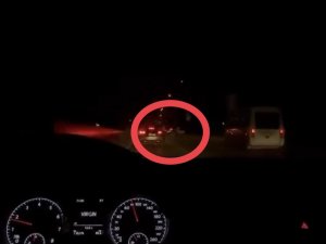 Yolculuk Anını Görüntülerken Kazayı Çekti