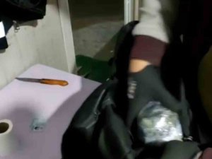 Otobüsteki Yolcunun Sırt Çantasından Uyuşturucu Çıktı