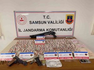 Samsun’da Jandarmadan Uyuşturucu Operasyonu: 5 Gözaltı