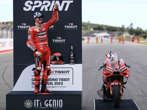Portekiz Grand Prix’sinde Kazanan İ̇talyan Francesco Bagnaia