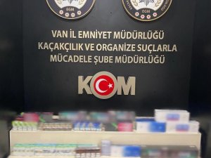 Van’da Gümrük Kaçağı Malzemeler Ele Geçirildi