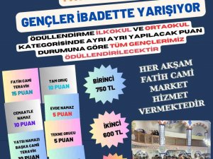 Türkeli’de Gençler “İbadette” Yarışıyor