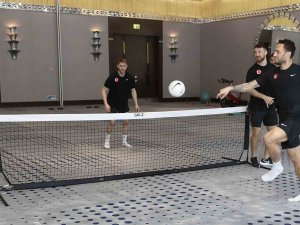 A Milli Futbol Takımı, Hırvatistan Maçının Hazırlıklarını Sürdürdü