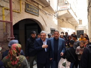 Beyazgül, Şanlıurfa Aşevi Derneği’ni Ziyaret Etti