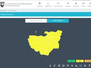 Meteorolojiden Bursa İçin Son Dakika Uyarısı